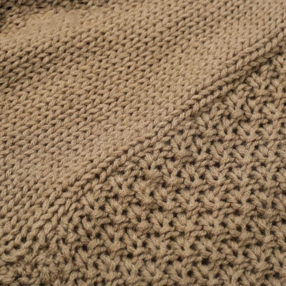 Oversized Batwing Khaki Cardigan Shrug Sweater - Picture 5 of 8